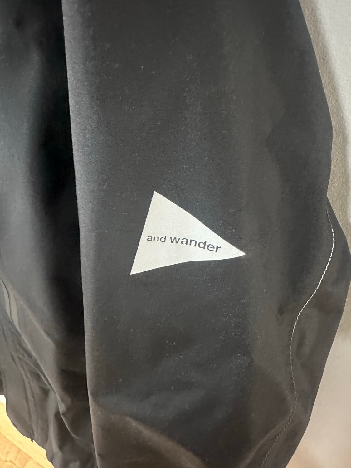 앤드원더 2.5 하이커레인 자켓 블랙 L 상품이미지3