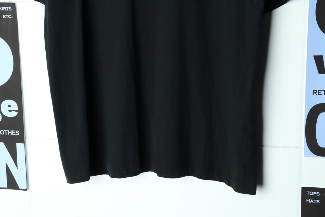 (2XL) 탑텐 반팔 티셔츠 빅사이즈 무지 블랙-H31866 상품이미지4