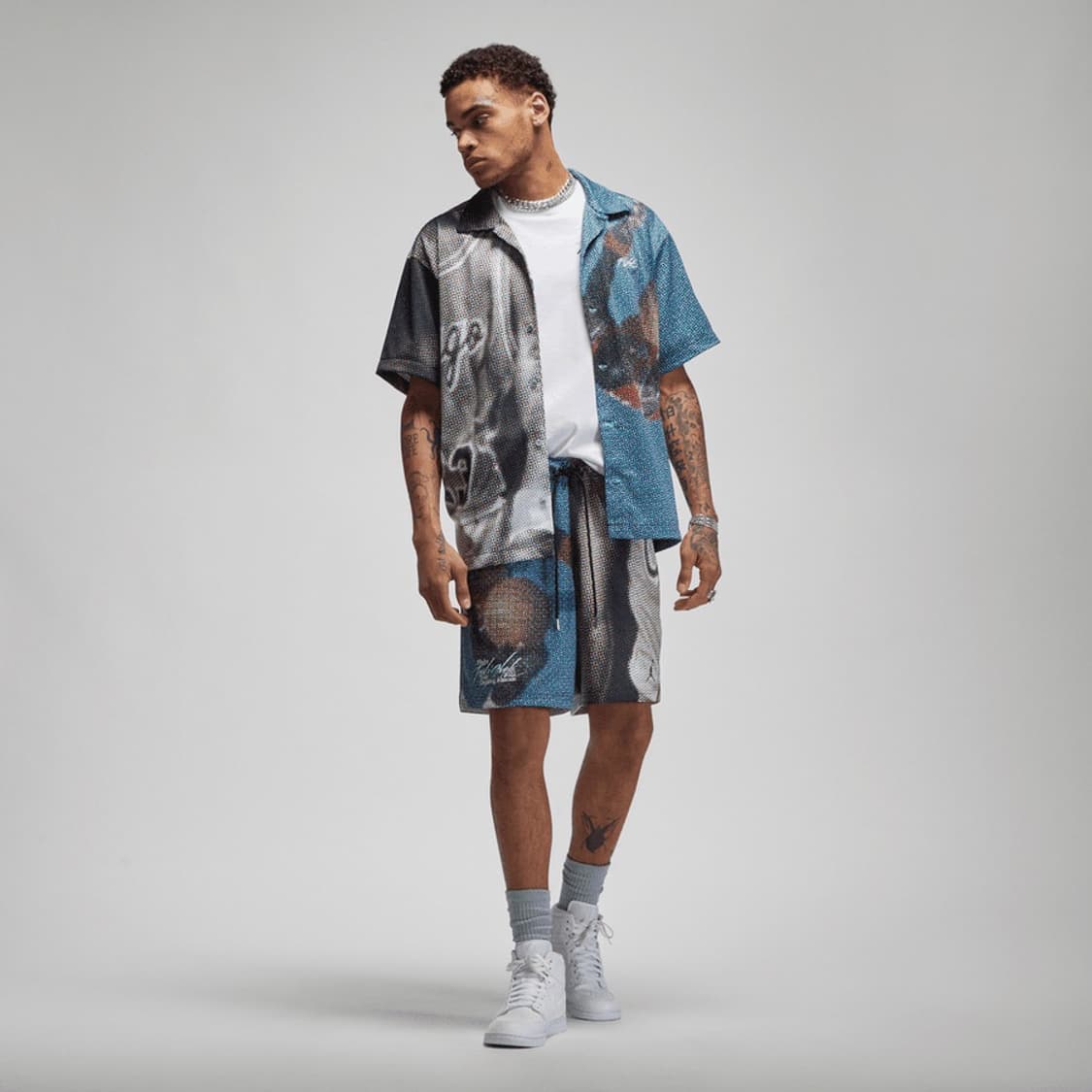 NIKE 나이키 조던 바스켓볼 메쉬 반바지 33인치 상품이미지3