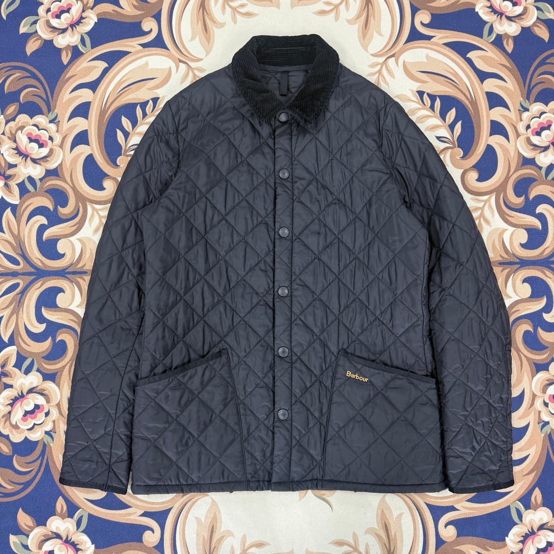 (M)바버 Barbour 헤리티지 퀼팅자켓(블랙) 상품이미지1