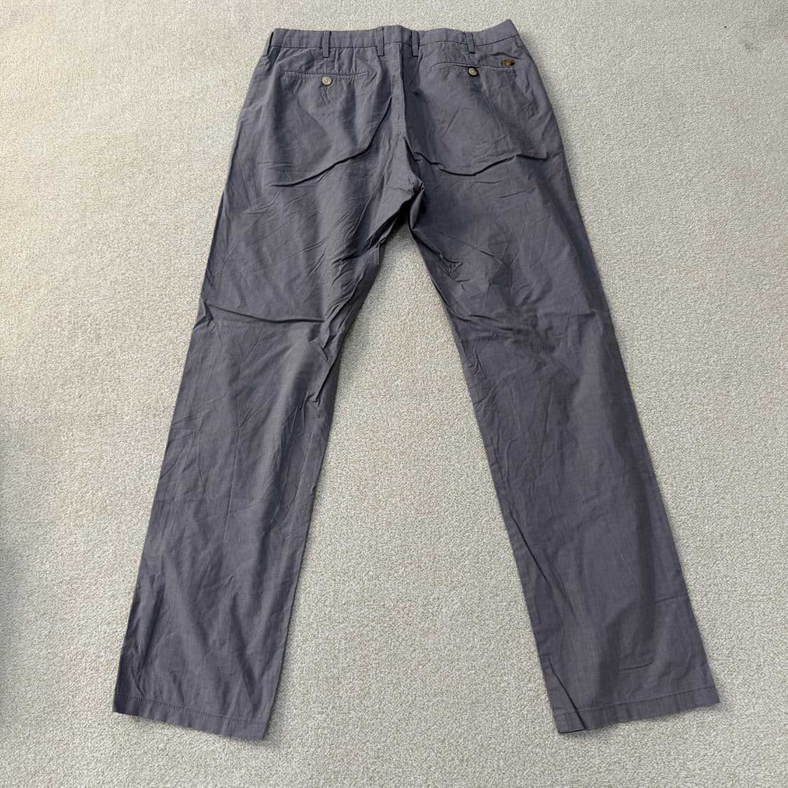 90 헨리코튼 슬림핏 코튼팬츠 0204T2 상품이미지2