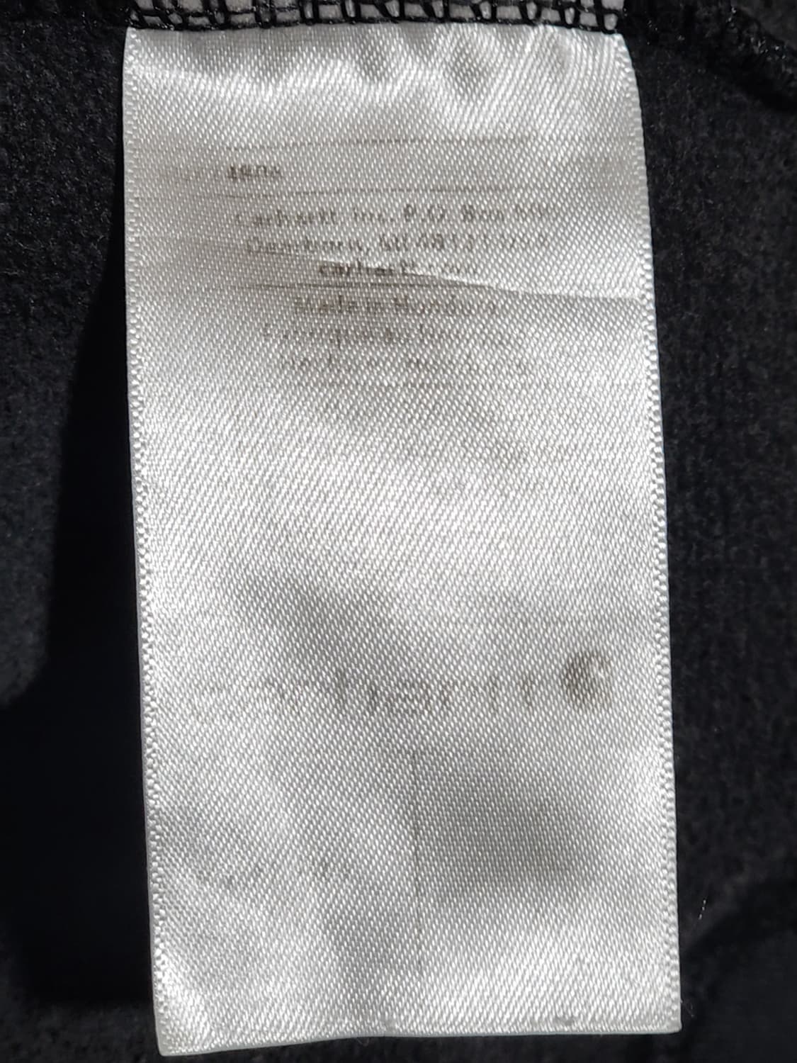 (XXL) 칼하트 후드티셔츠 블랙 빅사이즈 아메카지  상품이미지5