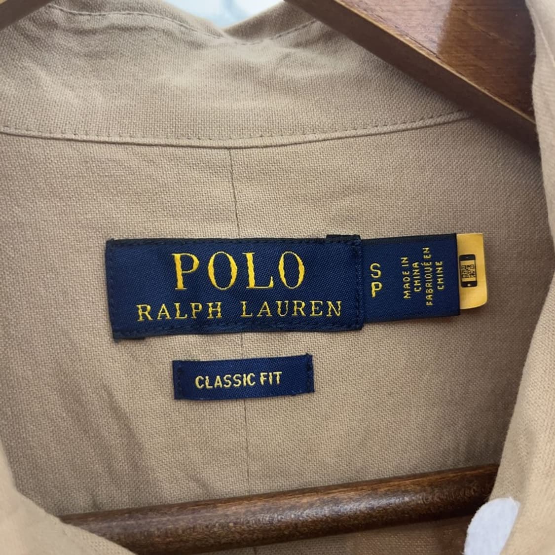 폴로 랄프로렌 빈티지 컨트리 옥스포드 카멜 셔츠 S C07263 상품이미지5