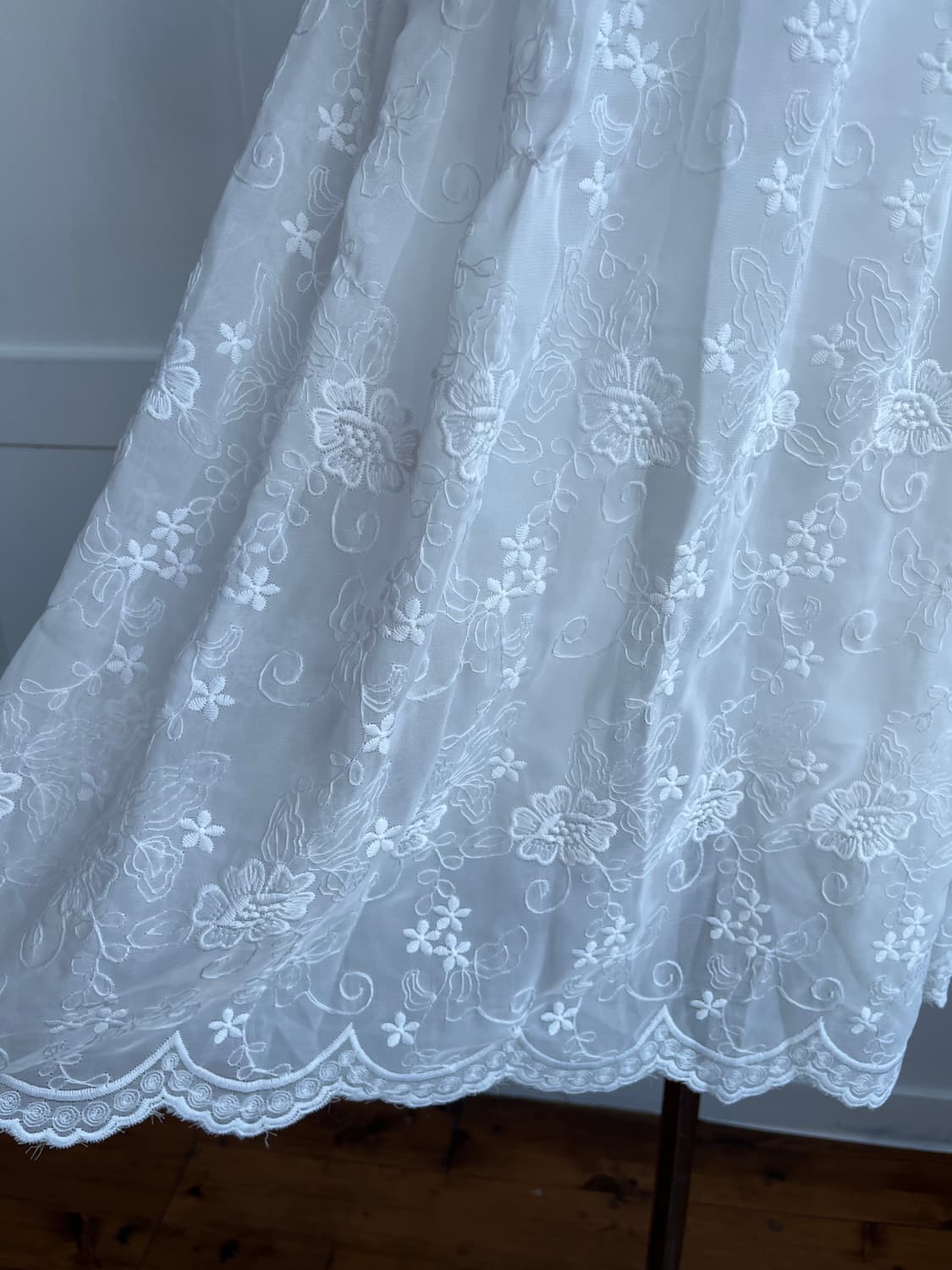 Newlight 레이스 시스루 원피스 상품이미지3