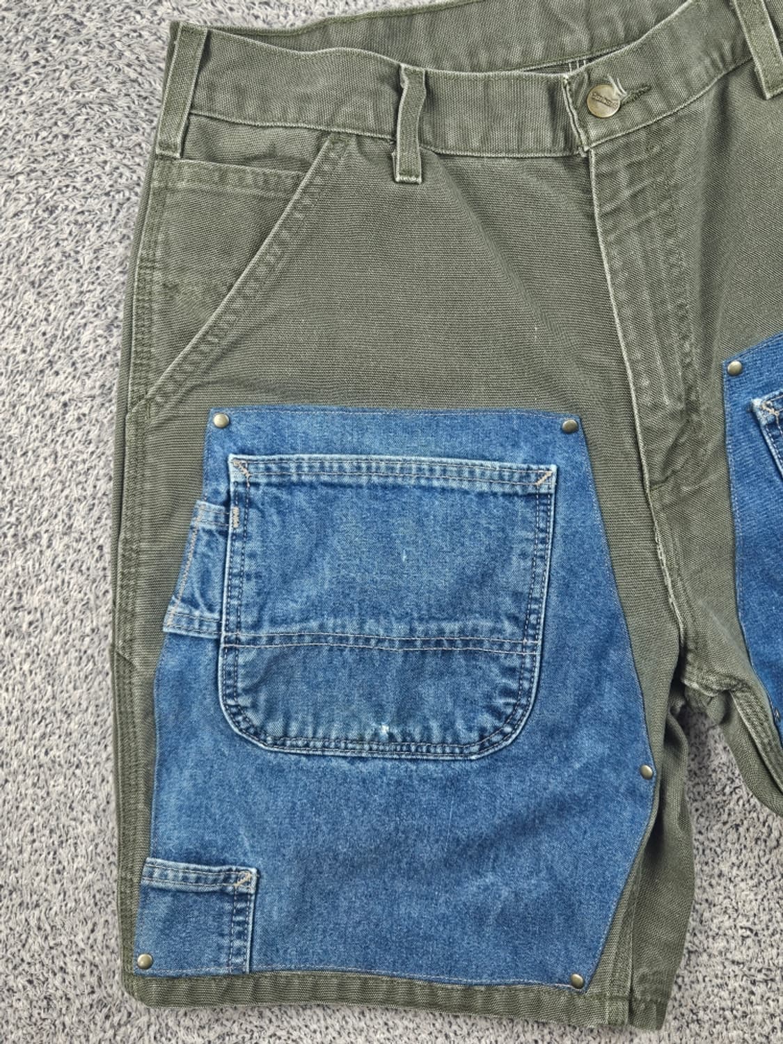 칼하트 덕캔버스 카펜터 쇼츠 반바지 커스텀 ( 34" ) / 12022 상품이미지5