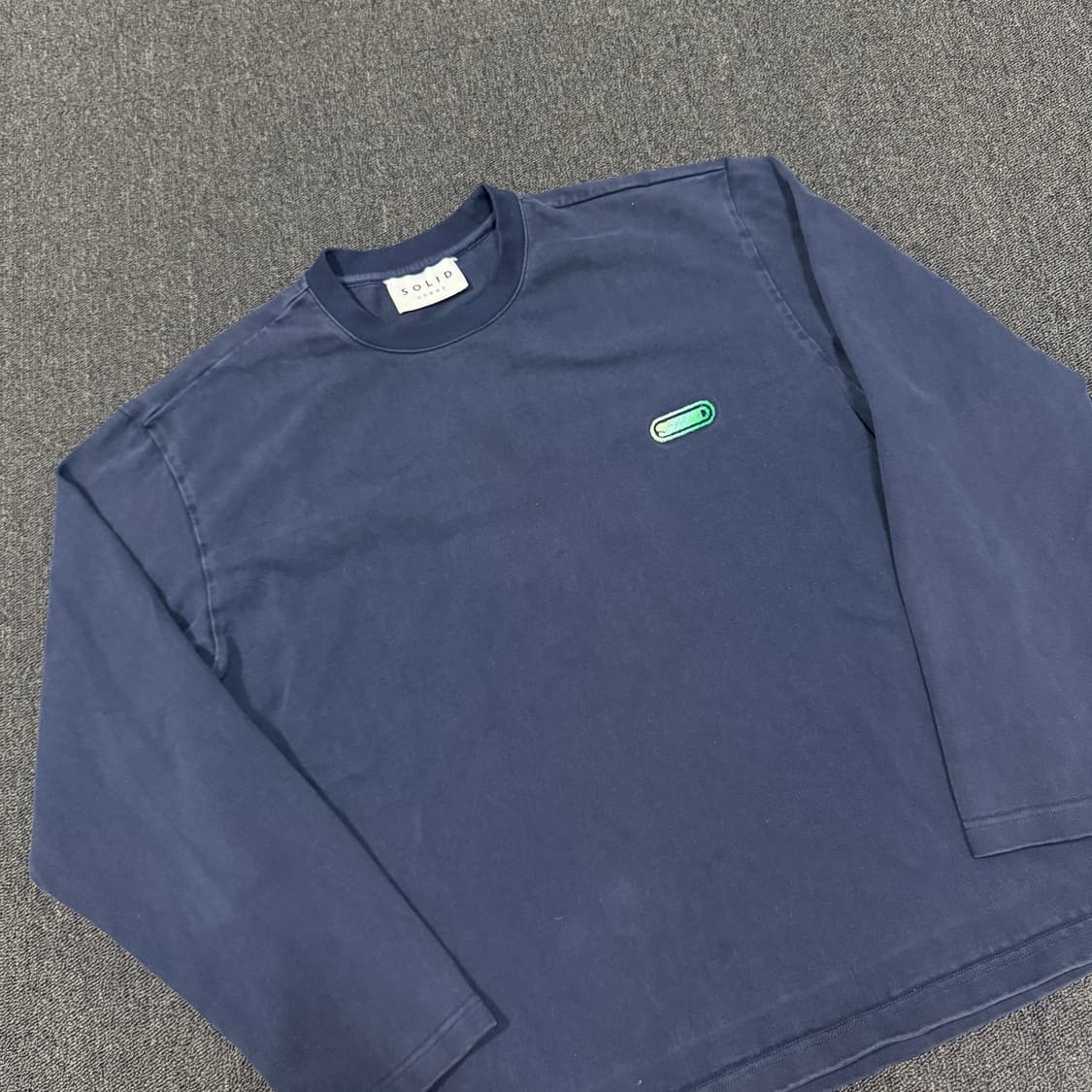 솔리드옴므 24fw 백자수 롱슬리브 상품이미지6