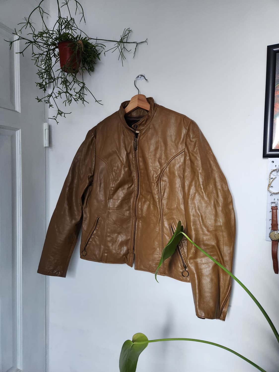 70s Brooks 브룩스 레더웨어 싱글 라이더 자켓(USAmade) 상품이미지1