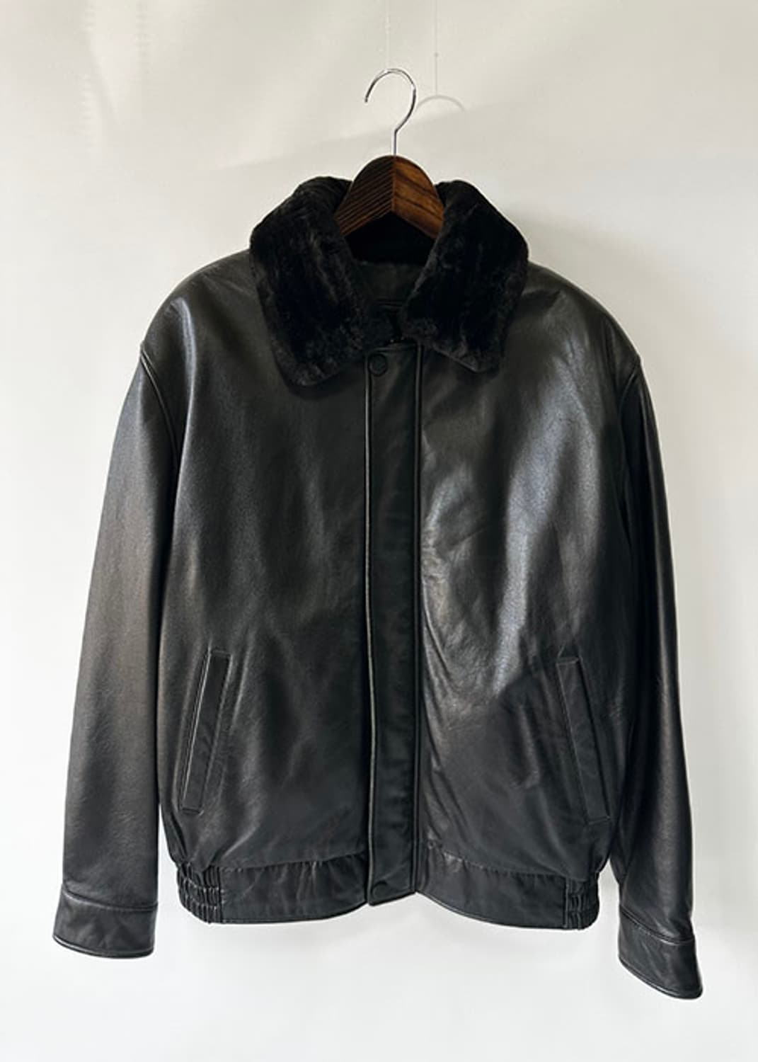 [105] ELK  NOSAMOURS 양가죽 봄버 점퍼 상품이미지2