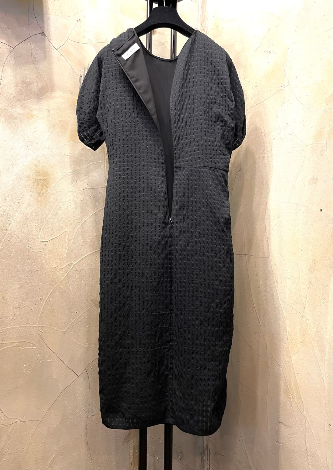 미샤 21년산 쭈글이 원단 꼬임 원피스 55 상품이미지7