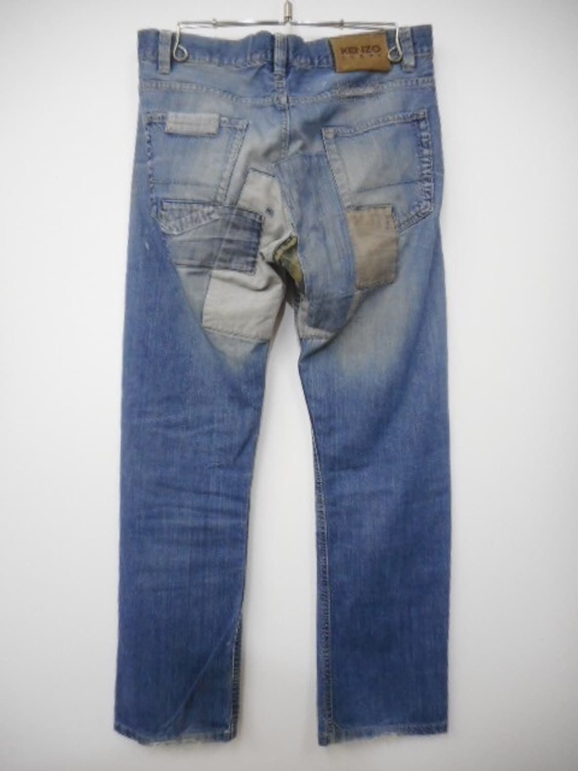 90s kenzo homme patchwork denim 상품이미지2