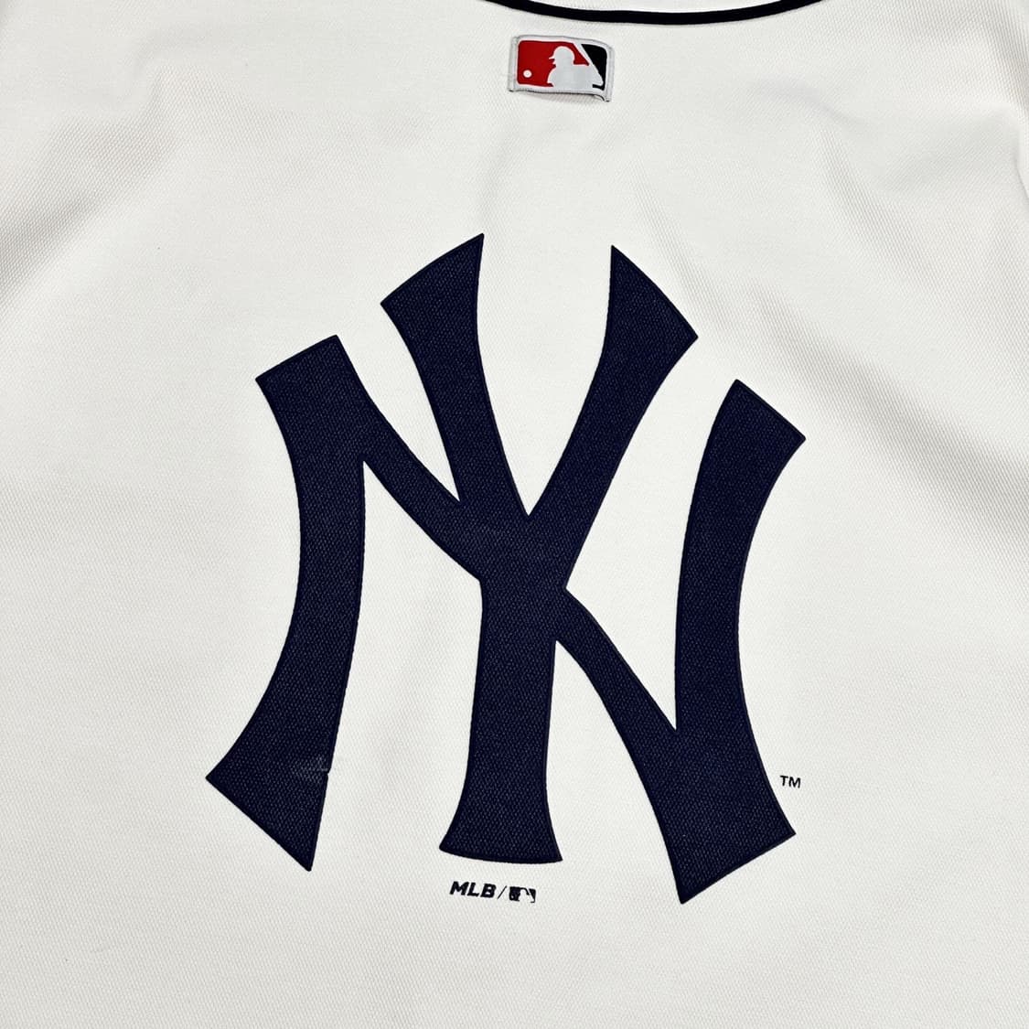 MLB 뉴욕양키스 백로고 화이트 야구 져지 (XL) 상품이미지6