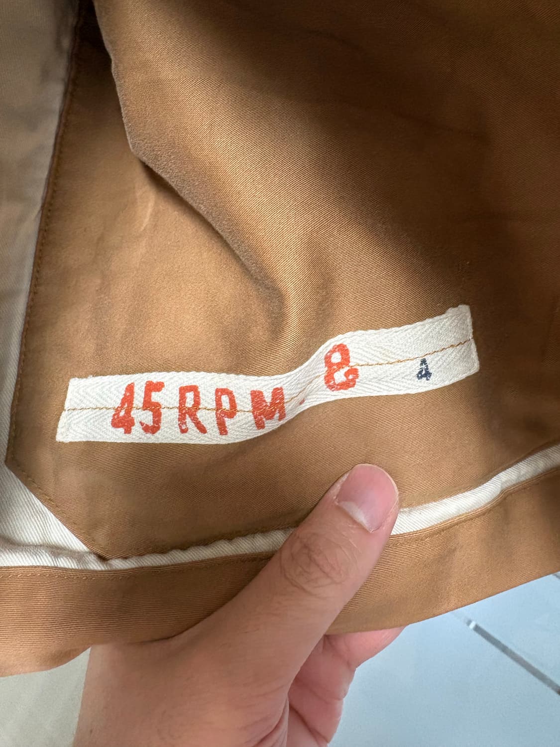 45rpm 몰스킨 워크자켓 상품이미지2