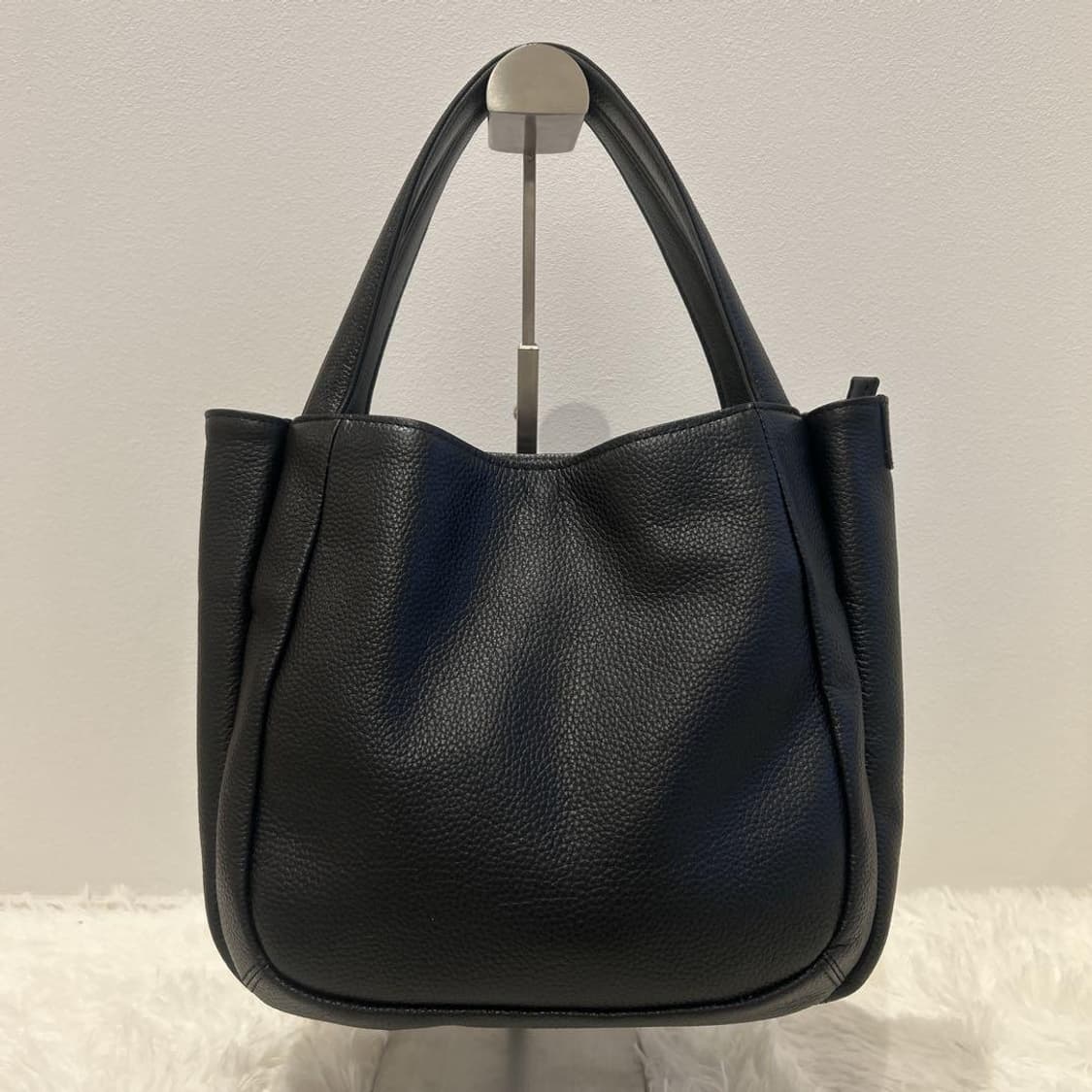 요지야마모토 y'saccs 소가죽 미니 토트백 상품이미지2