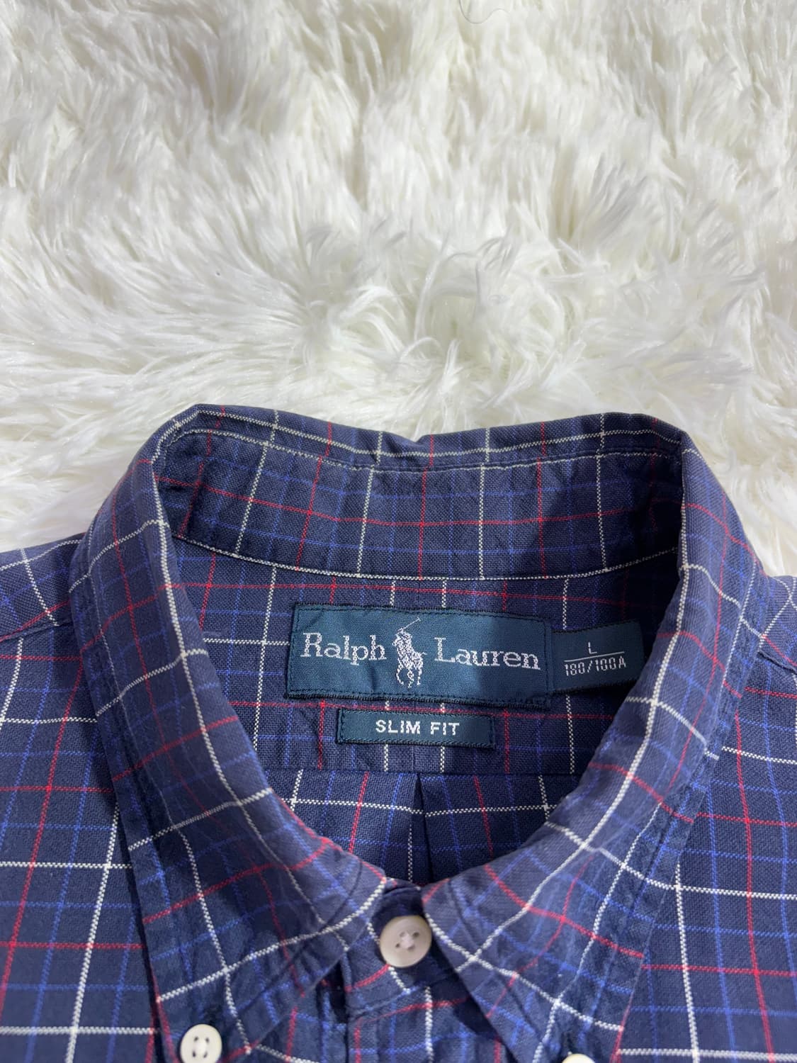 폴로 랄프로렌 레드포니 체크셔츠  상품이미지6