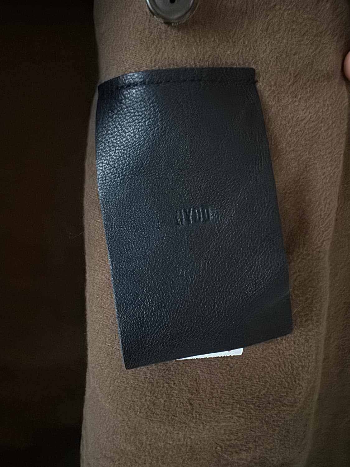 [L] RYOO Dyed Jacket #1. Brown 상품이미지4