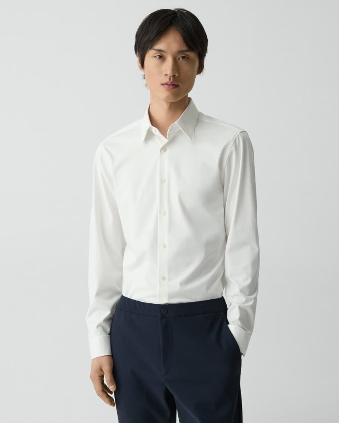 띠어리 스트럭쳐 니트 실베인 셔츠 L 사이즈 판매합니다. 상품이미지5