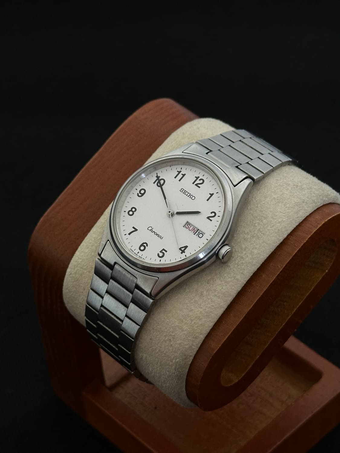 Seiko Vintage 세이코 크로노스 데이데이트 시계 상품이미지4
