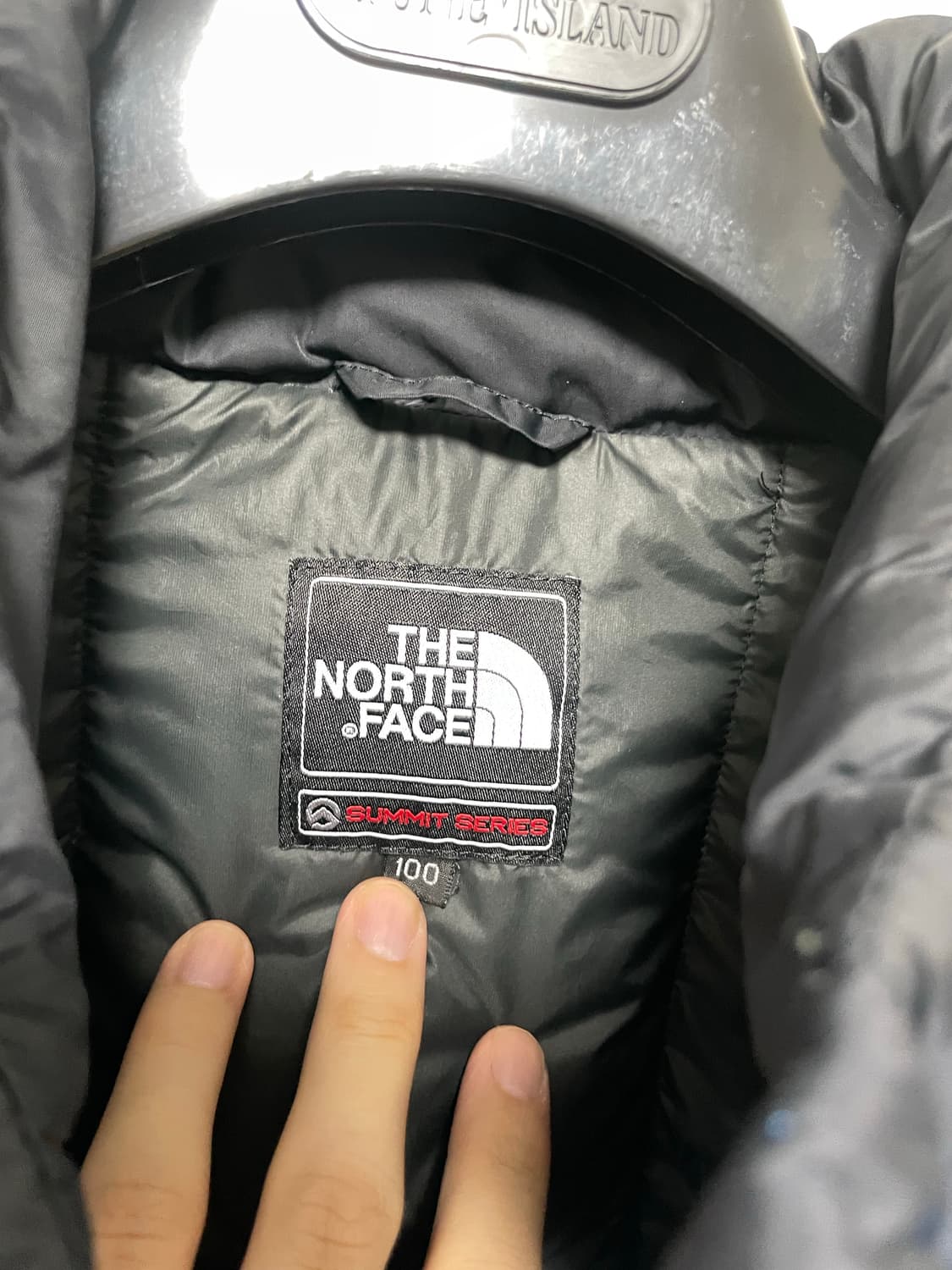 노스페이스 써밋 경량패딩 퍼텍스 필파워800 100사이즈 상품이미지6