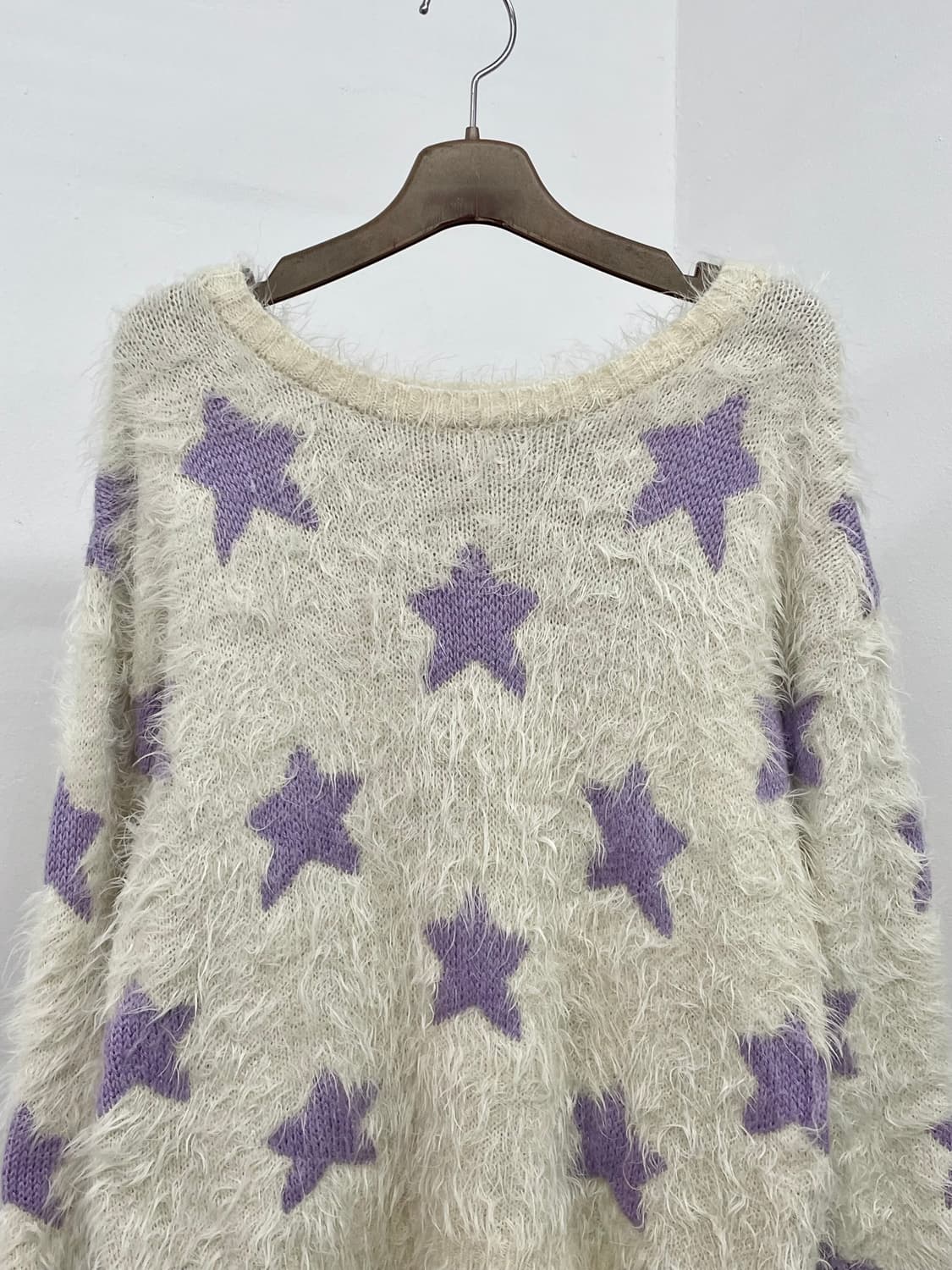 모리 스타 헤어리 니트 상품이미지4