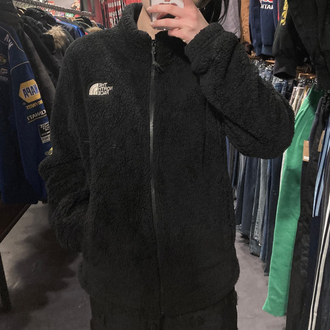 [IM] TheNorthFace 노스페이스 플리스 자켓 블랙 상품이미지1