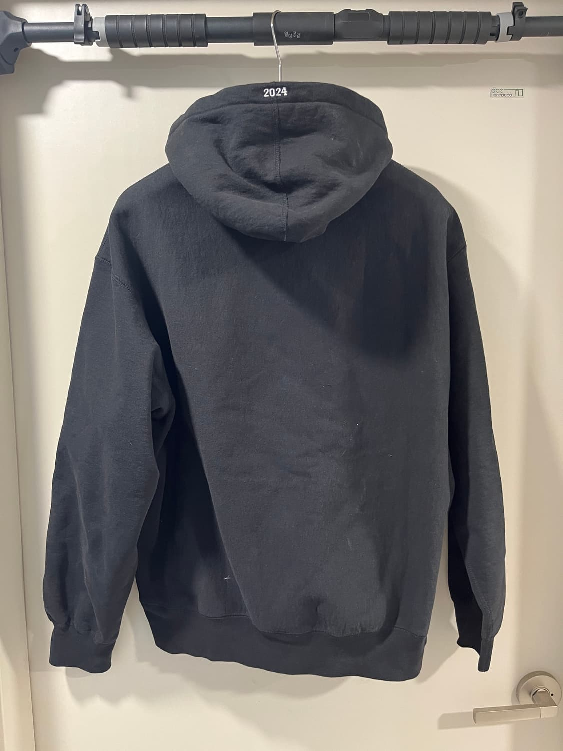 슈프림 박스로고 후드 블랙 상품이미지2