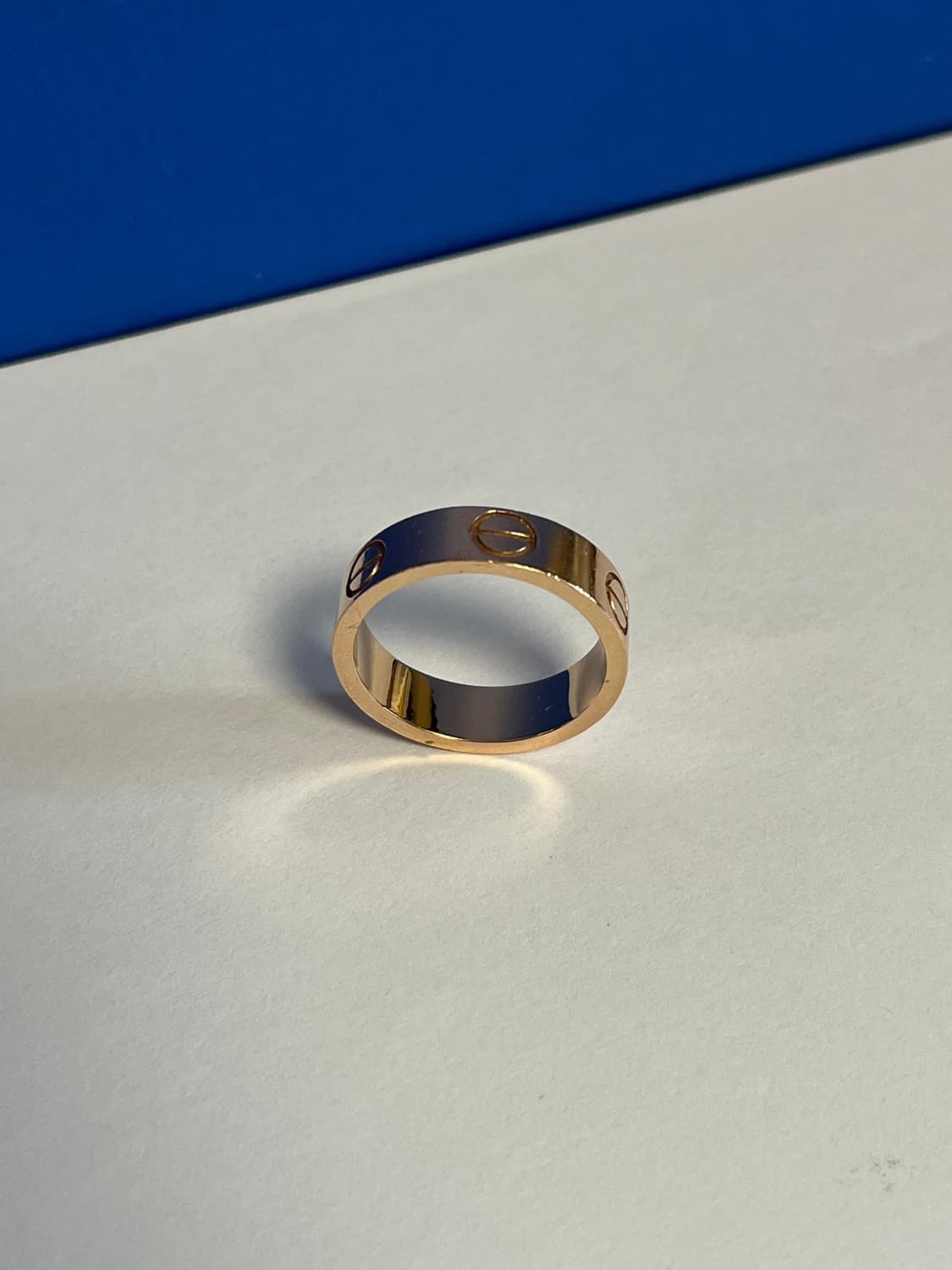 까르띠에 러브링 로즈골드 16.5호 상품이미지3