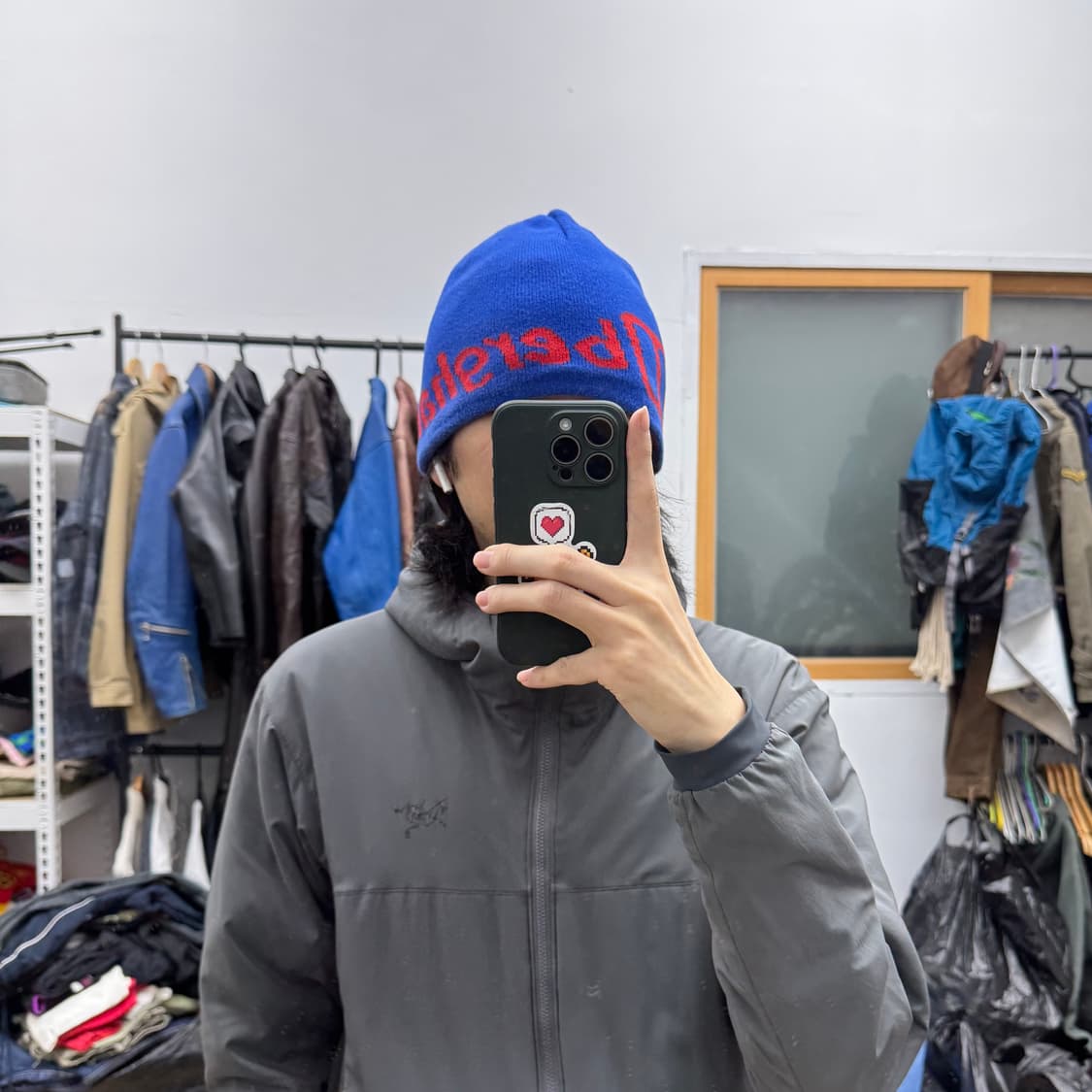 버그하우스 스펠아웃 로고 리버시블 비니 상품이미지2