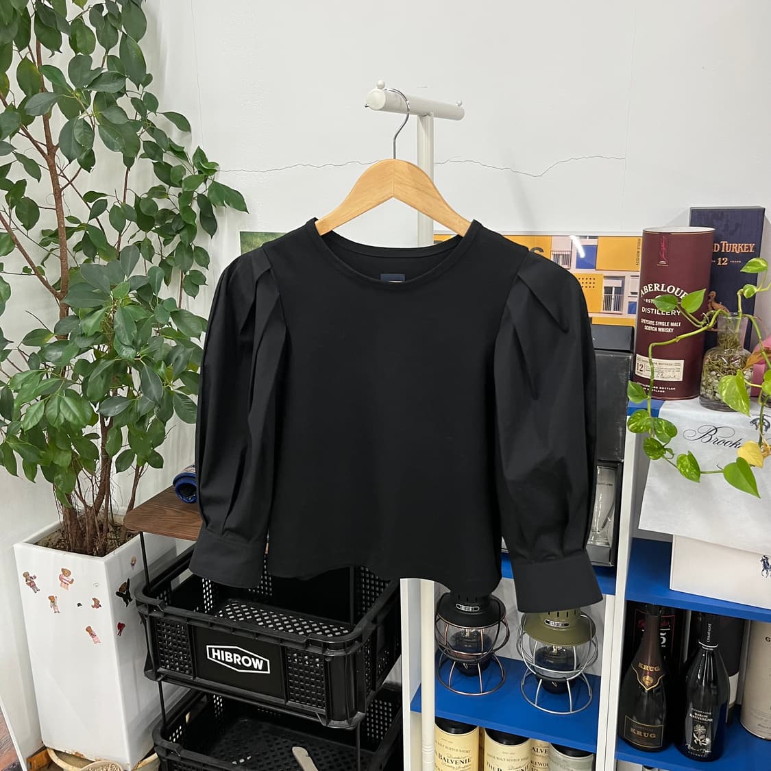 준지 우먼 숄더 퍼프 셔츠 38 상품이미지1