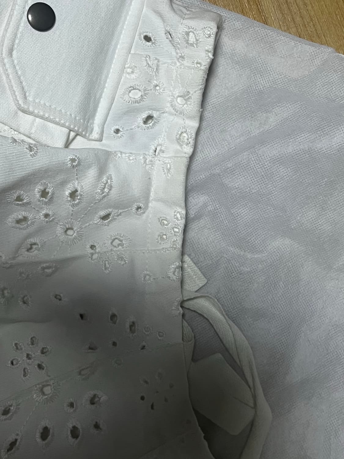 S/E/O EYELET LACE POCKET WRAP SKIRT 상품이미지4