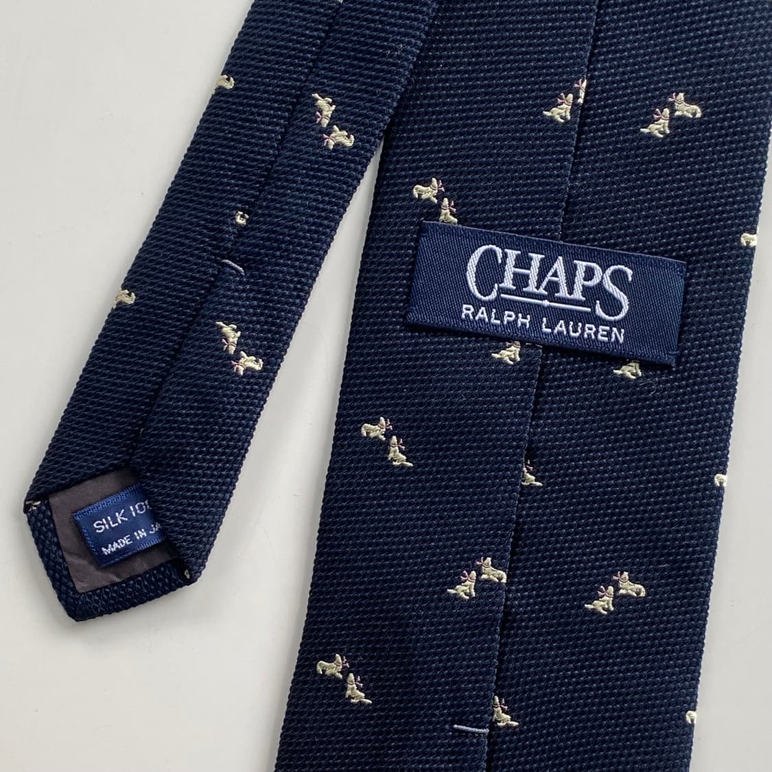 챕스 (CHAPS) 랄프로렌 명품 정품 블랙넥타이 상품이미지6