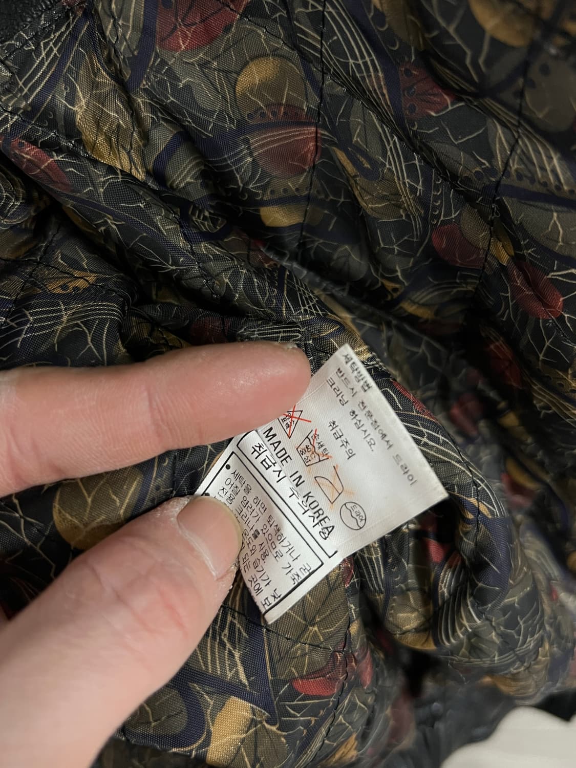 Vintage 오리지널 빈티지 양가죽 봄버 레더 자켓 상품이미지6