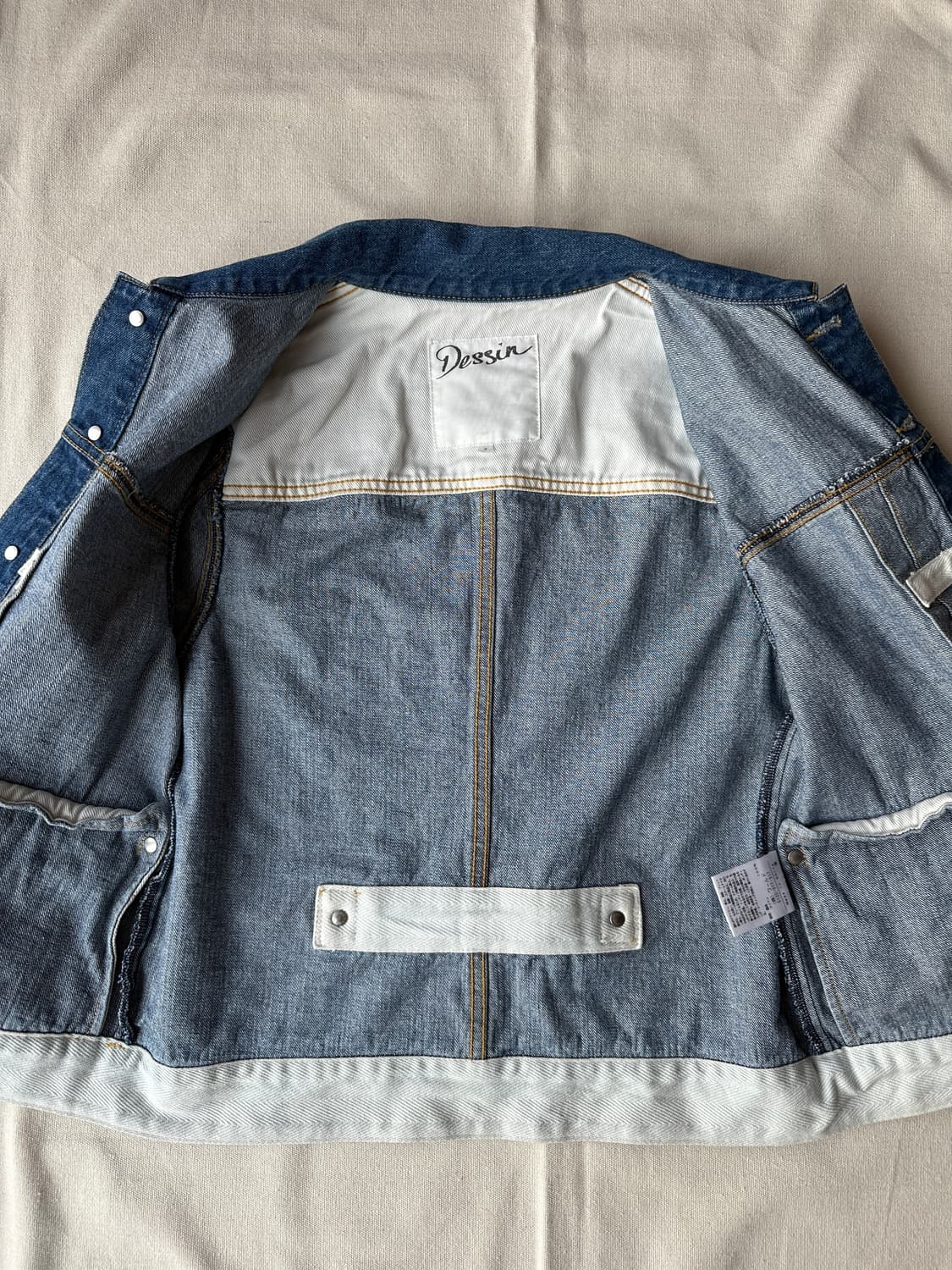Dessin JPN 데생 크롭 데님 자켓 여성용 2 상품이미지6
