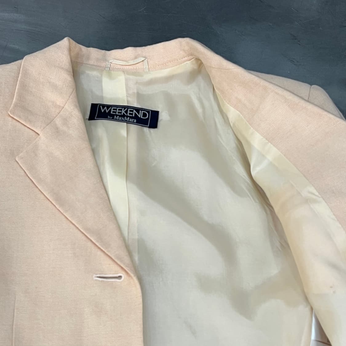  막스마라 베이지 린넨 블레이저 y16008 상품이미지5