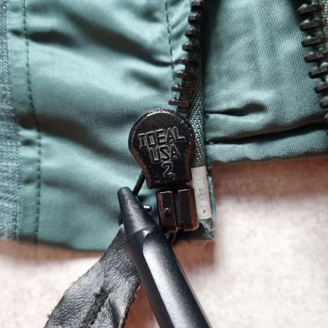 90s USA Greenbrier MA-1 Flight Jkt L sz 상품이미지5