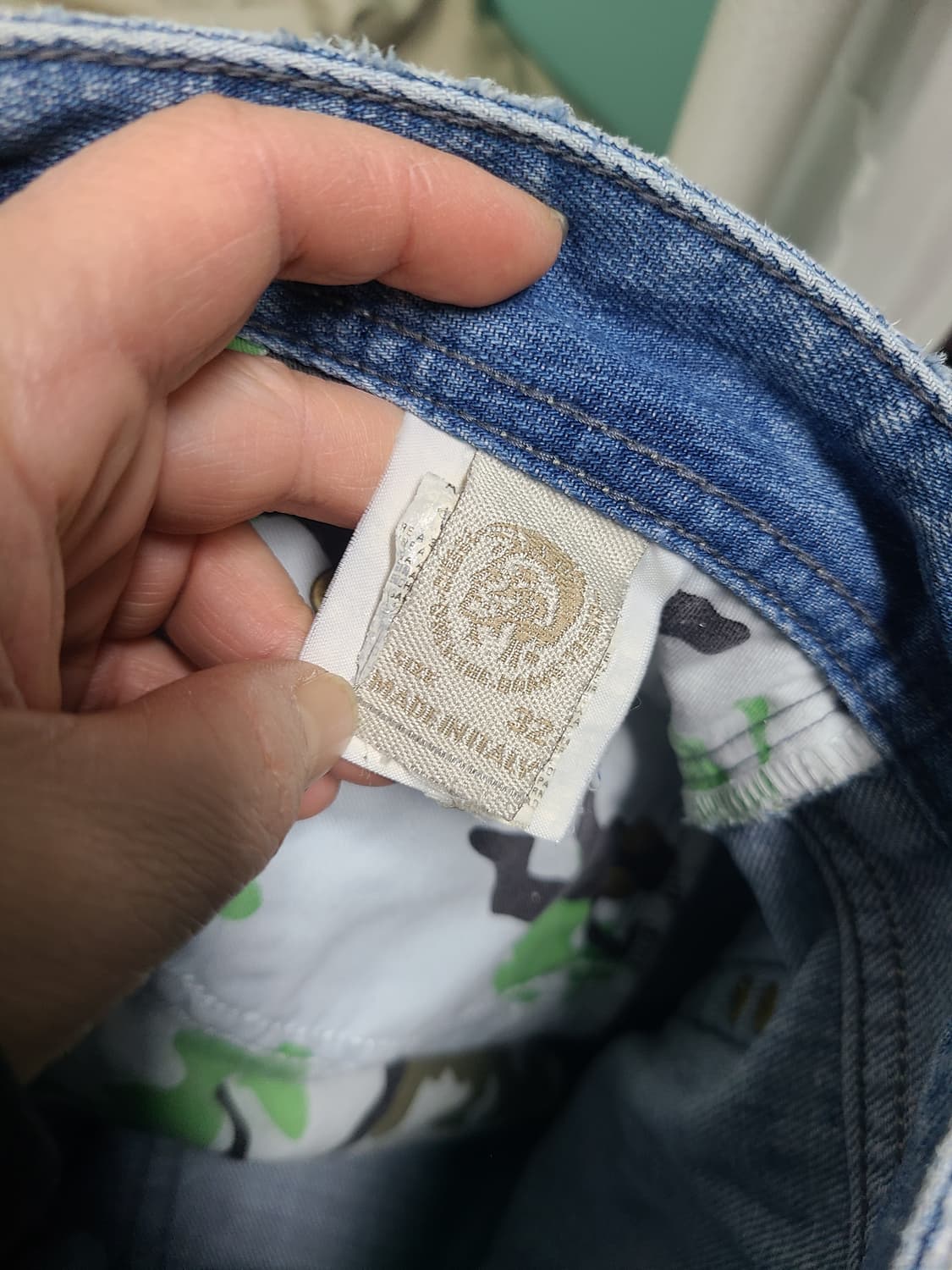 디젤 데님 바지 32 상품이미지5