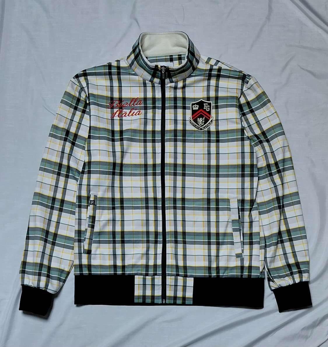 FILA GOLF 체크 집업 자켓 LL 상품이미지1