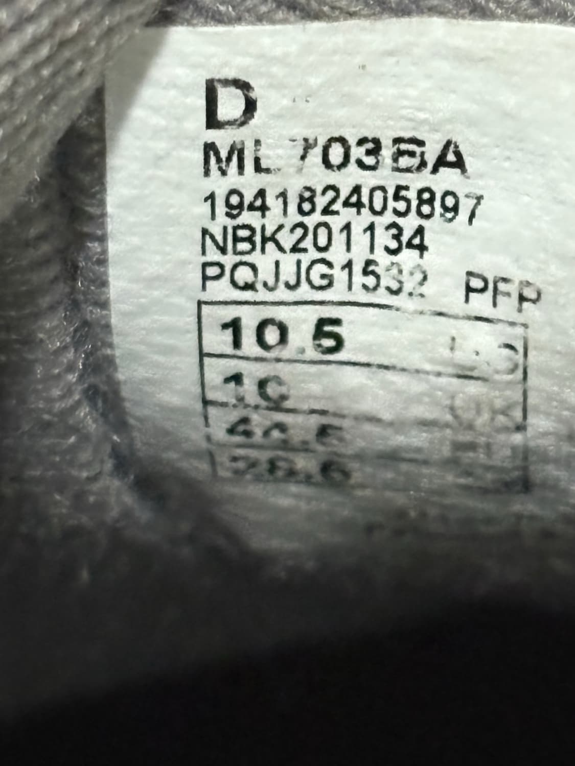 뉴발란스 703BA 280-285cm 상품이미지4