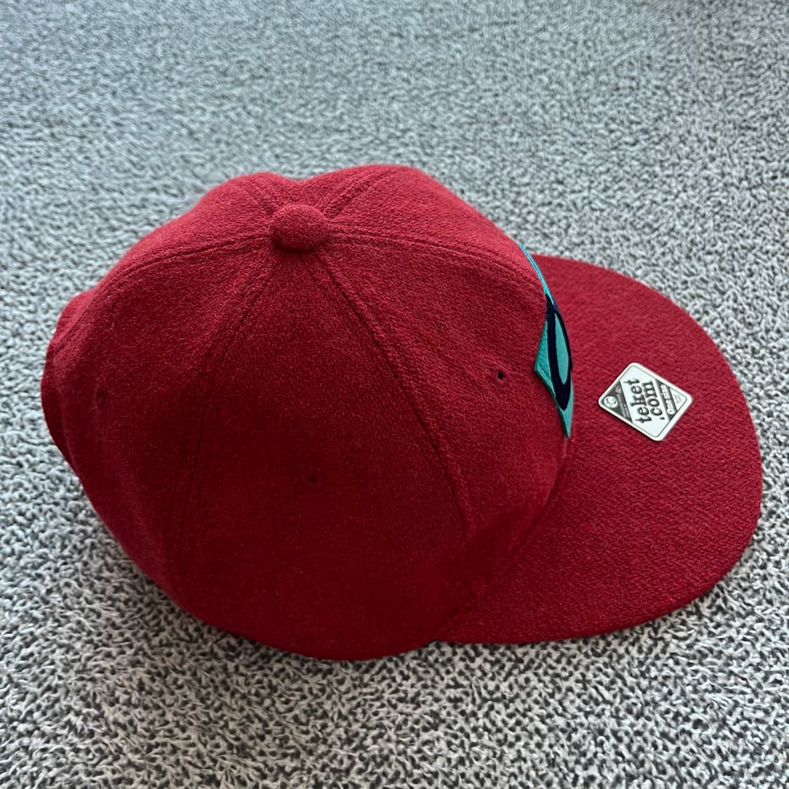 TEKET_WOOL RED CAP 상품이미지3