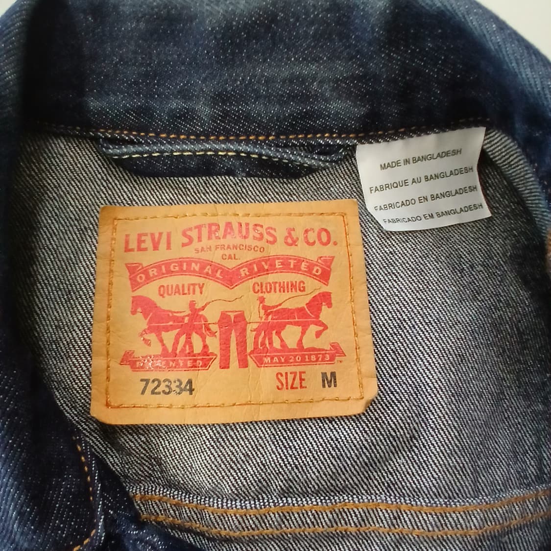 리바이스 데님 트리거 자켓 상품이미지7