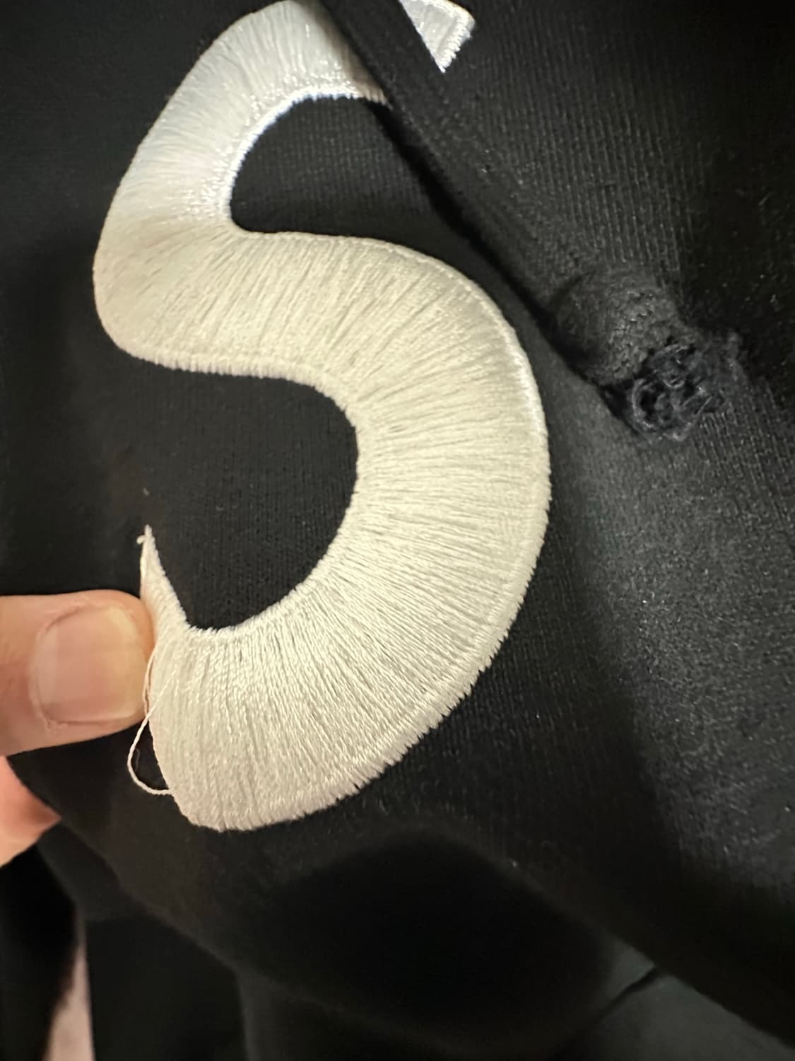 슈프림 s로고 후드집업 상품이미지5