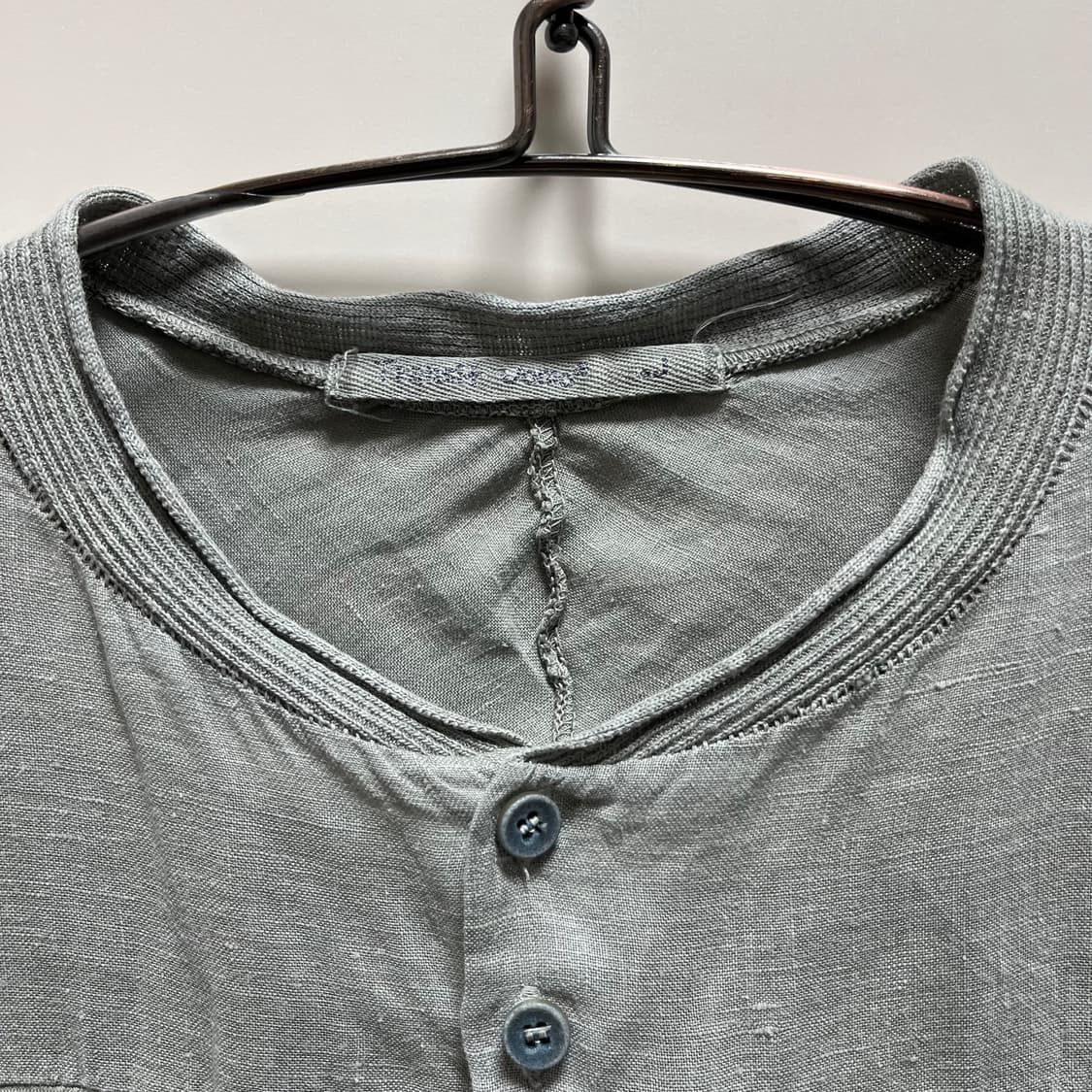 트랜짓 가먼트다잉 스카스티치 티셔츠 상품이미지8