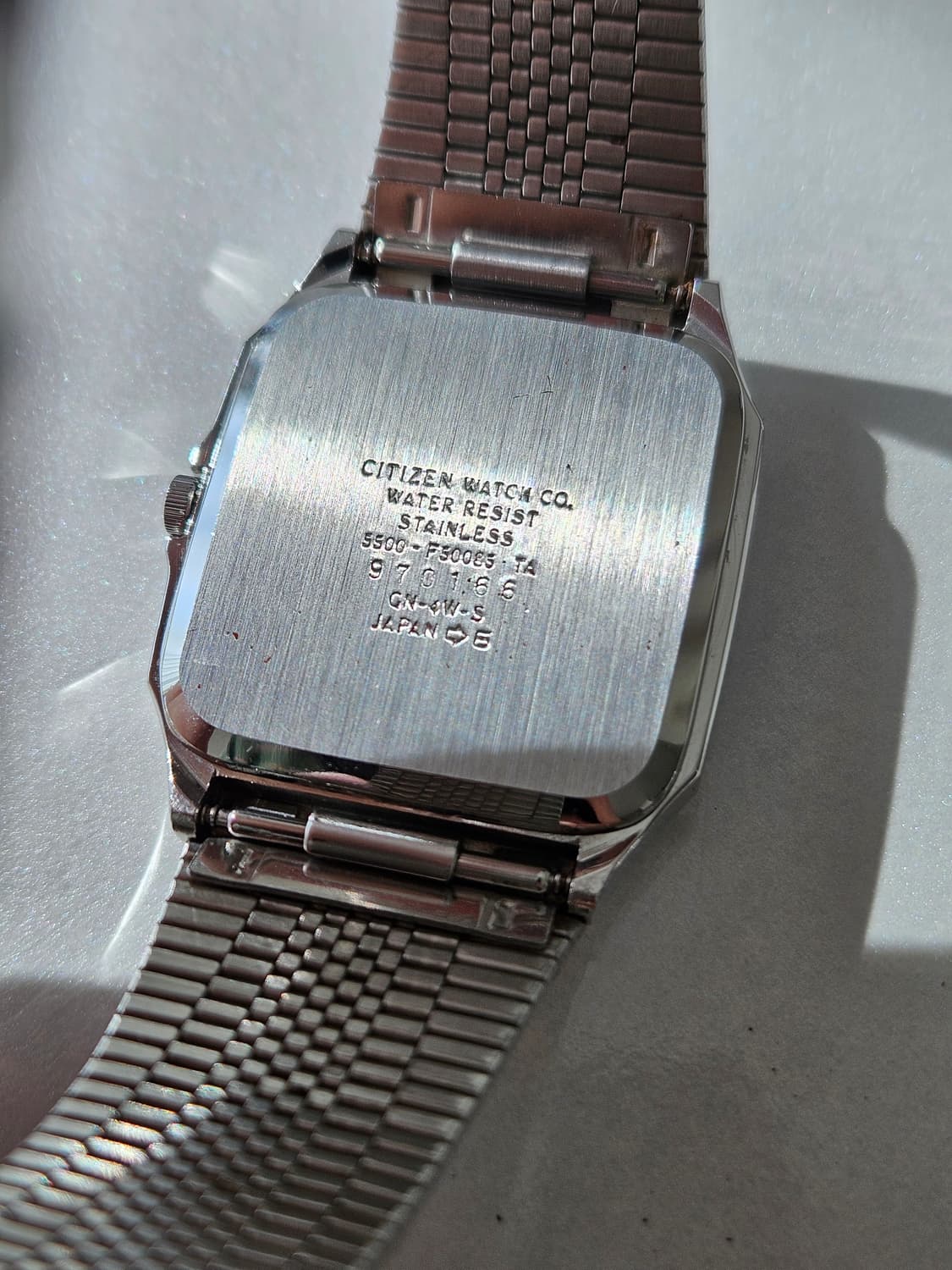 시티즌 포르마 사각 빈티지 메탈 시계 상품이미지5