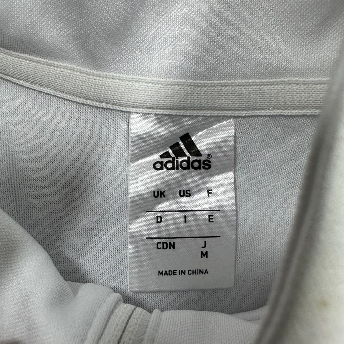 ✨ (바배) 아디다스 화이트 도트 트랙탑 져지  상품이미지3