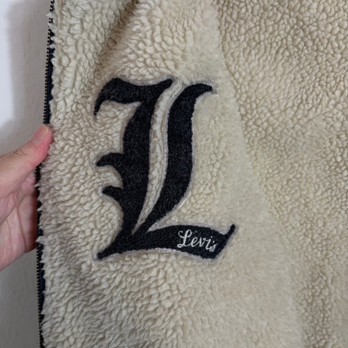 리바이스 퀄팅 리버시블 데님 자켓(M) 상품이미지6