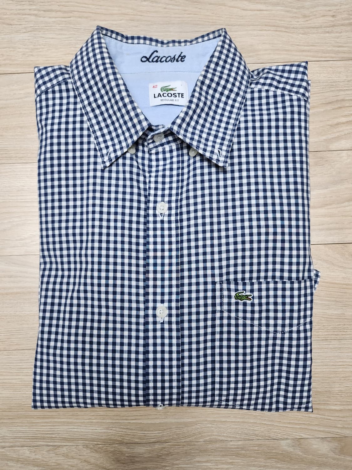 라코스테 체크셔츠 (42 상품이미지4