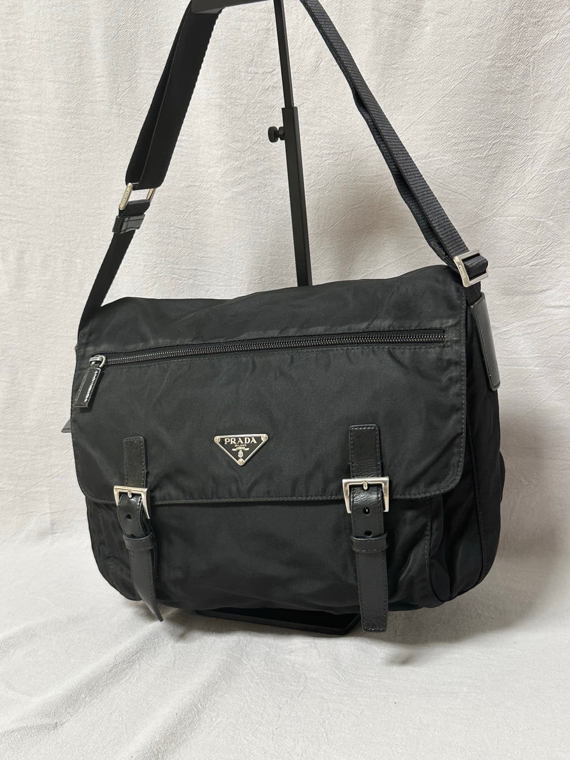 프라다 메신저백 나일론 포코노 테수토 숄더백 상품이미지5