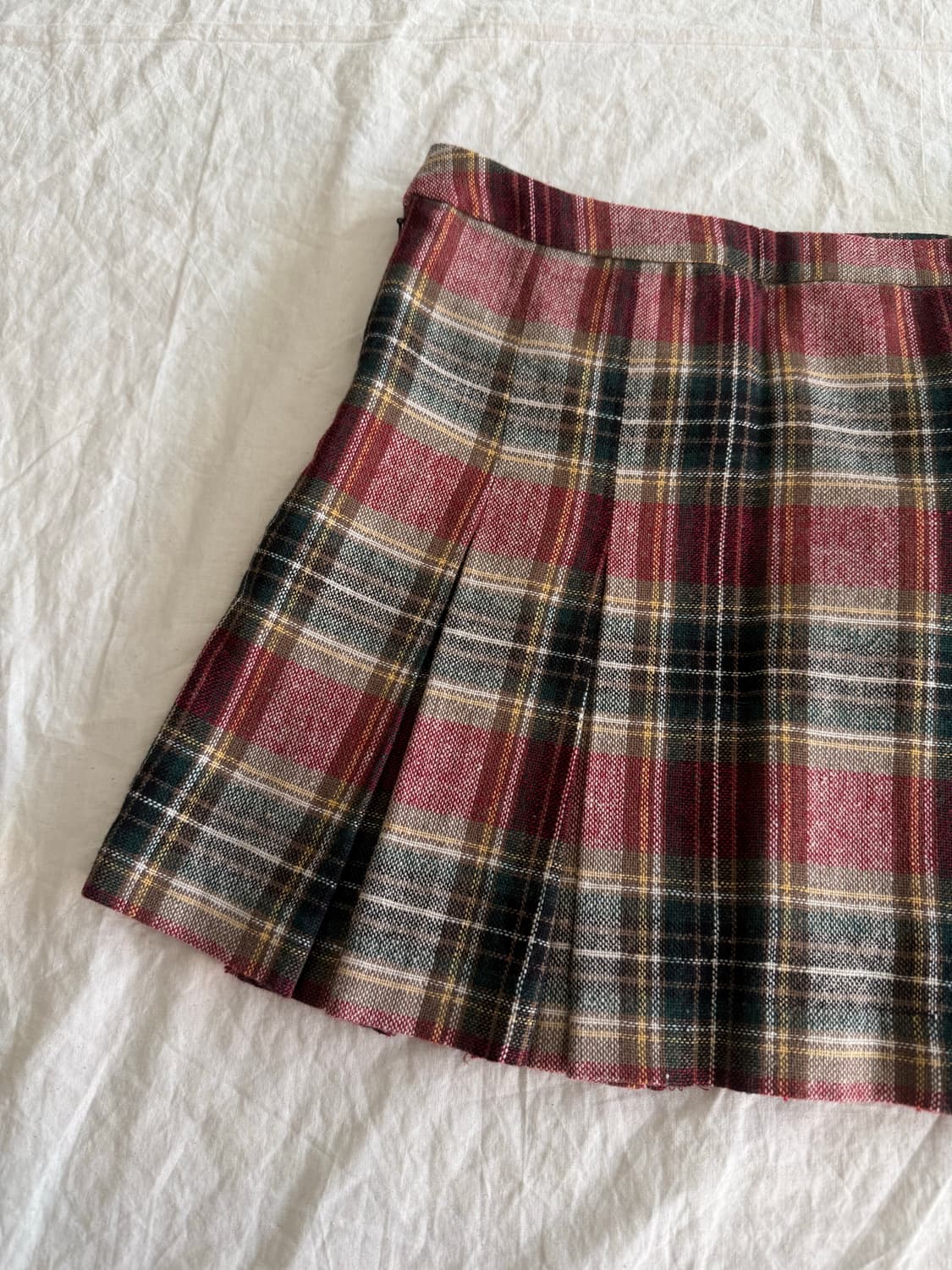 리즈리사 체크 로걀 미니스커트 상품이미지6