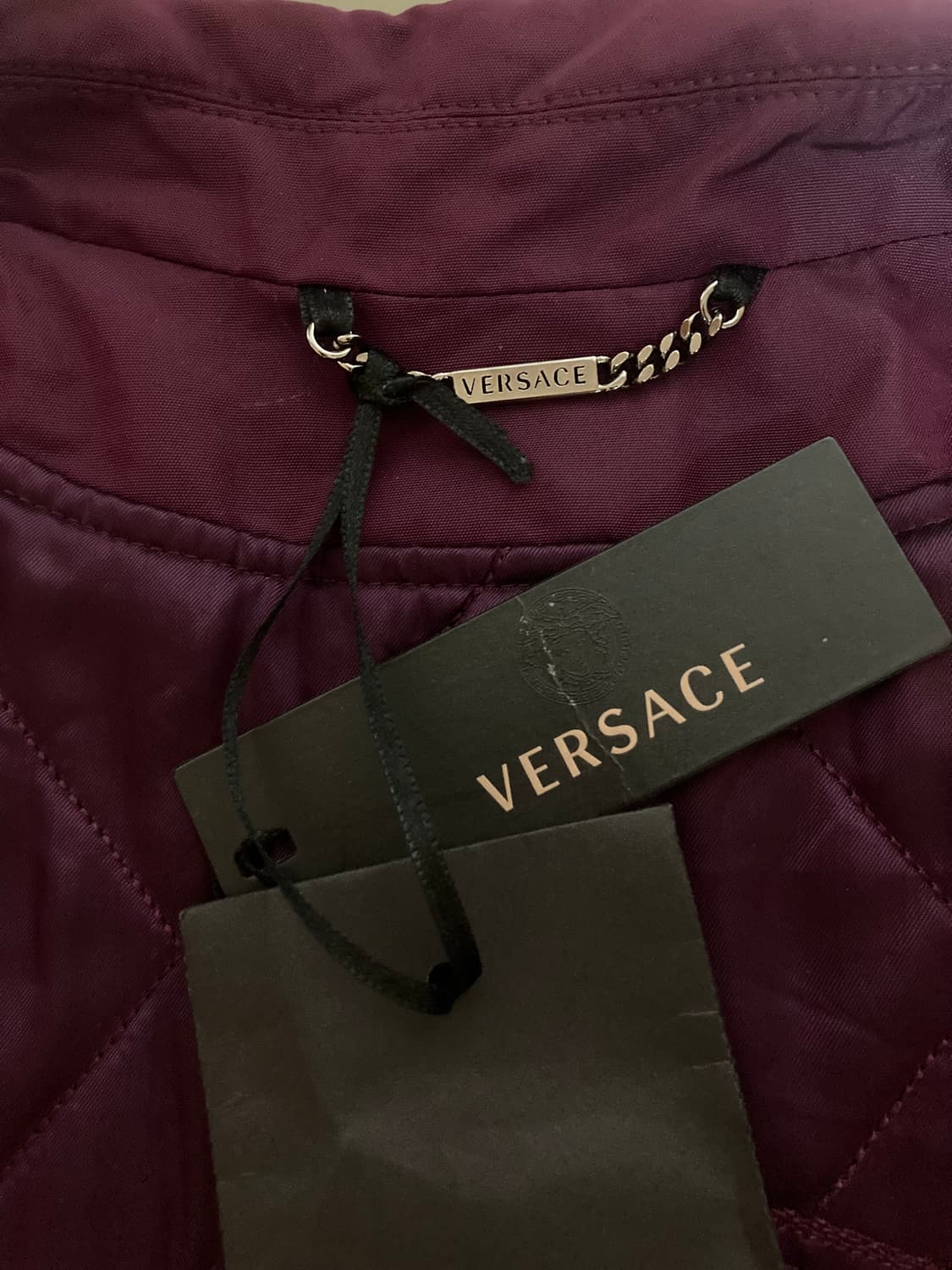 베르사체 메두사 트렌치 코트 상품이미지3