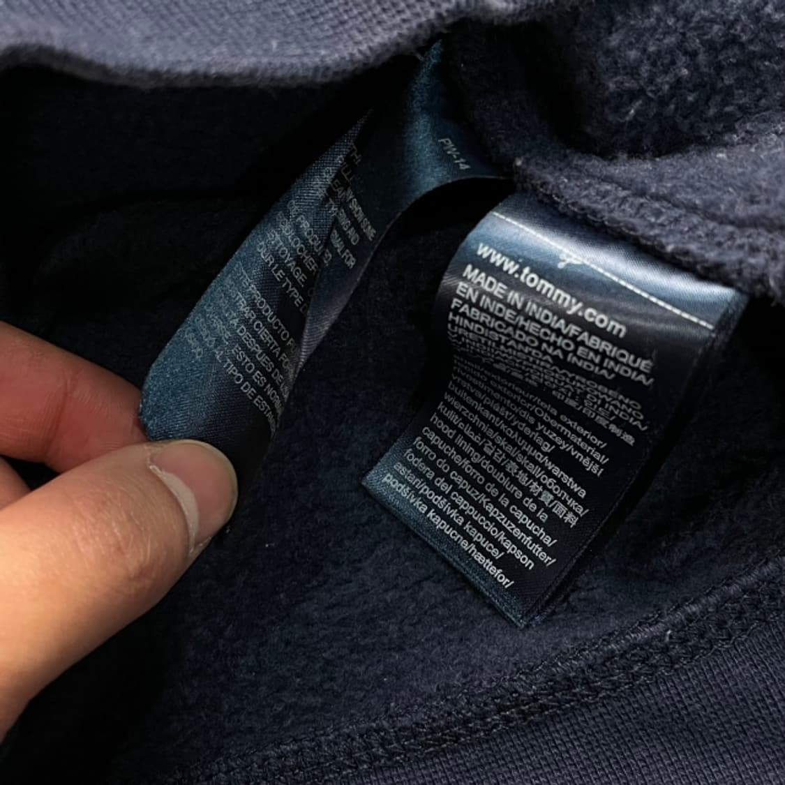 100 타미힐피거 후드티  상품이미지4