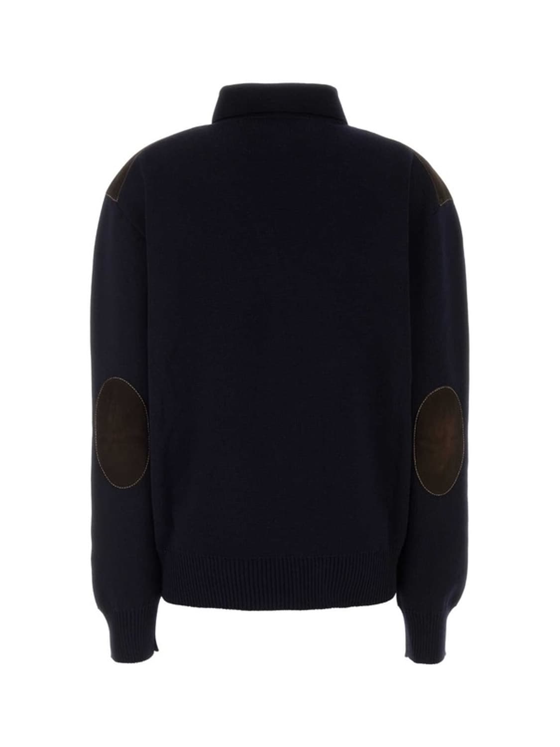 (새제품) 미우 미우 Miu Miu 울 및 가죽 지퍼 가디건 48 상품이미지2